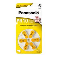 Panasonic PR10 elem hallókészülékhez, 6 db-os kiszerelés