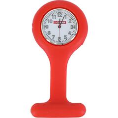 Szilikonos óra, piros