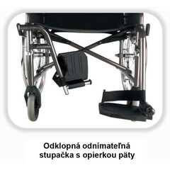 Összecsukható mechanikus kerekesszék S-ECO 2