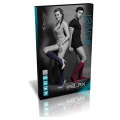 Utazási térdharisnya - piros - RELAX Travel