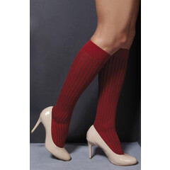 Utazási térdharisnya - piros - RELAX Travel