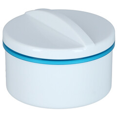 Műfogsor tartó és öblítő doboz