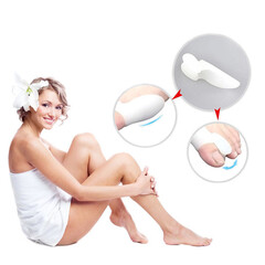 Gél bütyök védő, hallux valgus korrektor