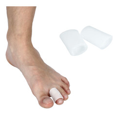 Lábujjvédő - géles