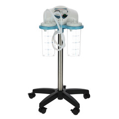 SUPER VEGA mobil váladékelszívó, 2 × 2 literes tartály