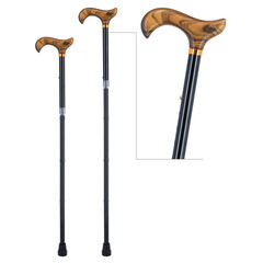 Összecsukható járóbot - fekete (84 cm - 94 cm)