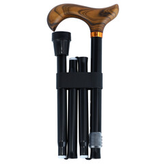 Összecsukható járóbot - fekete (84 cm - 94 cm)