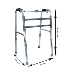 Csuklós összecsukható járókeret