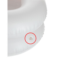 Felfújható hajmosó tál