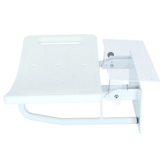 Falra szerelhető, felhajtható tusoló ülőke