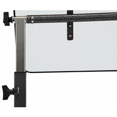 Ágyasztal dönthető asztallappal - fehéres szürke