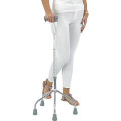 Négy lábú állítható sétabot