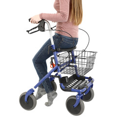 Rollátor- járást segítő eszköz