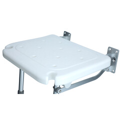 Lehajtható fali zuhanyülőke lábakkal