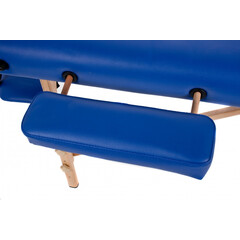 Fa masszázságy, kék