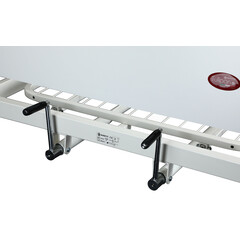 Mechanikus betegágy állítható láb- és fejrésszel