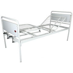 Mechanikus betegágy állítható láb- és fejrésszel