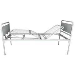 Mechanikus betegágy állítható láb- és fejrésszel