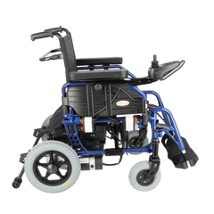 Elektromos kerekesszék lámpákkal, 46 cm