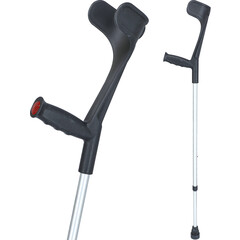 Könyökmankó fényvisszaverővel - fekete