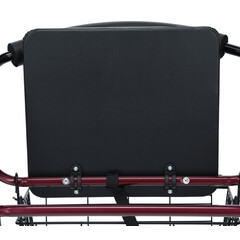 Könnyű szerkezetű rollátor UNIZDRAV, bordó