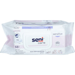 SENI CARE SENSITIVE nedves törlőkendő, 68 db