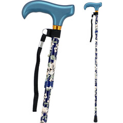 Színes járóbot csuklószíjjal (84 cm - 93 cm)