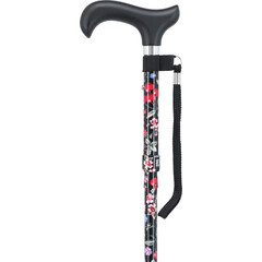 Színes összecsukható járóbot karpánttal (82 - 89.5 cm)