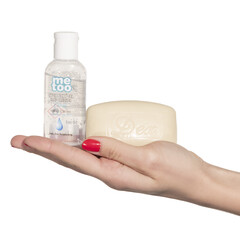 Fertőtlenítő szett - Dex szappan & Me Too higiénikus gél, 100 g + 50 ml