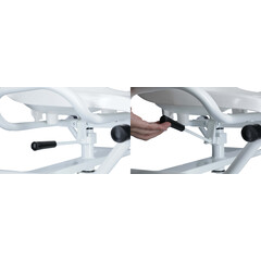 Kifordítható fürdőkád ülőke