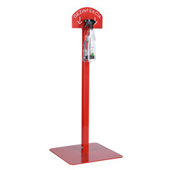 Kézfertőtlenítő állvány DEZIMAX fertőtlenítővel, 500 ml