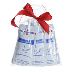 Fertőtlenítő kéztisztító gél Sanidermal, 30 ml - praktikus kiszerelés - 9 + 1 AJÁNDÉK