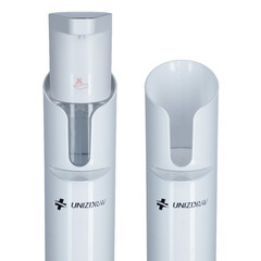 Automata fertőtlenítő adagoló UNIZDRAV állvánnyal, fehér