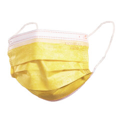 Színes, gumis sebészeti arcmaszk 10db - gyermek méret