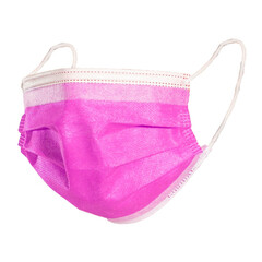 Színes, gumis sebészeti arcmaszk 10db