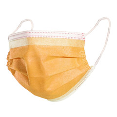 Színes, gumis sebészeti arcmaszk 10db