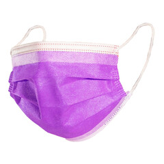 Színes, gumis sebészeti arcmaszk 10db