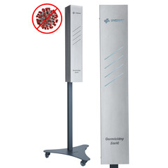 UNIZDRAV UVC 72 zárt germicid lámpa, gördíthető változat