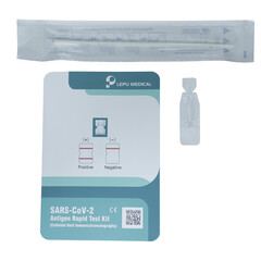Nem invazív COVID-19 antigén gyorsteszt 99 % - os sikeraránnyal, 25 db
