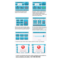 UNIZDRAV zárt falra szerelhető kijelzős germicid lámpa