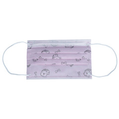 Gyermek gumis szájmaszk - 50db