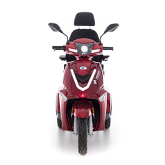 CHAMPION elektromos háromkerekű scooter - 1000 W-os motor, bordó