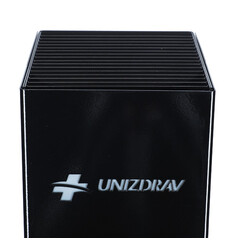 UNIZDRAV zárt germicid lámpa, gördíthető változat - fekete szín