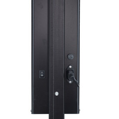 UNIZDRAV zárt germicid lámpa, gördíthető változat - fekete szín