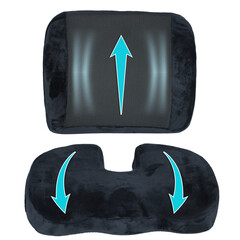 Ortopéd ülőpárna + ortopéd háttámasz - teljes készlet