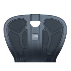 Curble Chair Comfy ergonomikus ülőke háttámlával a helyes testtartás érdekében, fekete