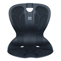 Curble Chair Comfy ergonomikus ülőke háttámlával a helyes testtartás érdekében, fekete