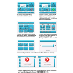 UNIZDRAV zárt germicid lámpa - fekete változat