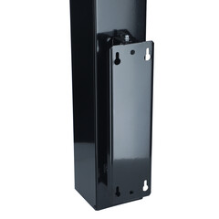 UNIZDRAV zárt falra szerelhető kijelzős germicid lámpa - fekete