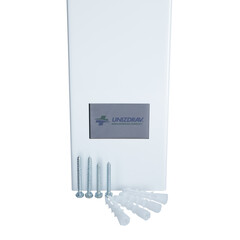 UNIZDRAV zárt falra szerelhető kijelzős germicid lámpa - fehér